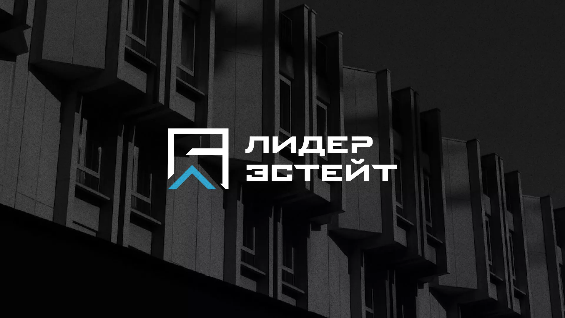 Разработка логотипа агентства недвижимости «Лидер Эстейт» в Карабулаке